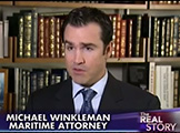 Attorney Michael Winkleman represents a passenger who fell overboard on Fox News.
